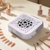 ODM Fournitures professionnelles pour ongles, aspirateur à poussière pour ongles sans fil à longue durée de vie de la batterie, 6000 tr/min, mini aspirateur pour salon de manucure Europa