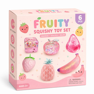 Juguete Antiestrés de Frutas para Apretar, Juguete Antiestrés de Maltitol para Apretar, Pequeño Regalo Festivo - Product Image 3