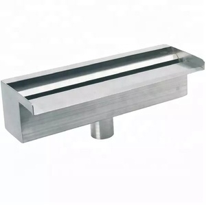 Presa a cascata per montaggio a parete per fontana <span class=keywords><strong>da</strong></span> esterno con caratteristica dell'acqua <span class=keywords><strong>da</strong></span> giardinaggio in acciaio inossidabile - Product Image 2
