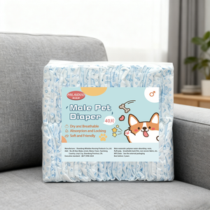 Couches <span class=keywords><strong>pour</strong></span> chats <span class=keywords><strong>pour</strong></span> l'incontinence Soins post-opératoires Conception de trou <span class=keywords><strong>pour</strong></span> la queue souple - Product Image 4