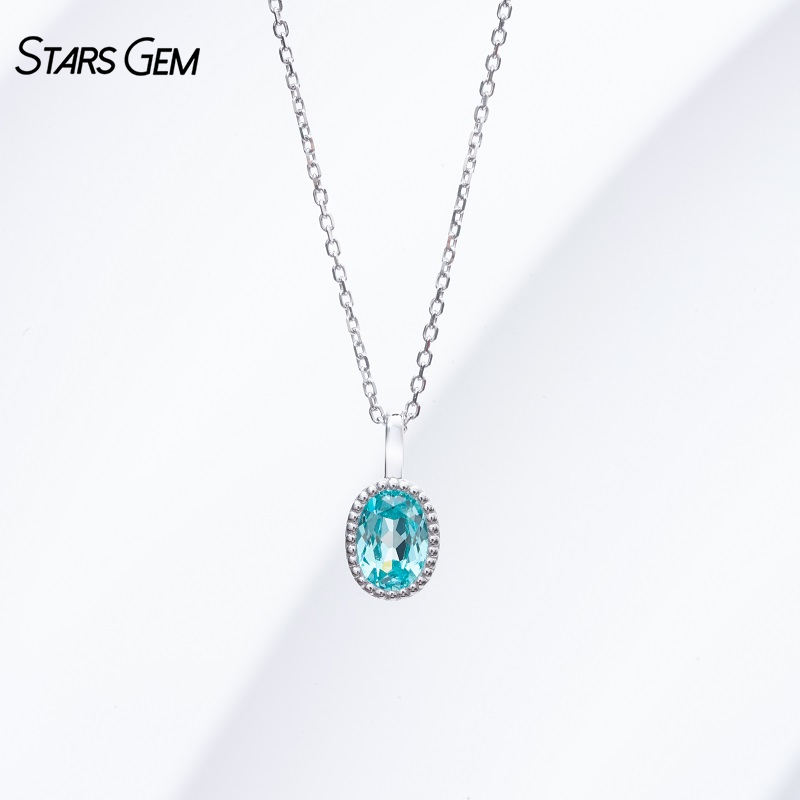 14K White Gold + Paraiba