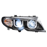 Convient pour les phares de BMW Série 3 98-04, assemblage E46, modification LED, feux de jour, lentille, lampe au xénon, clignotant