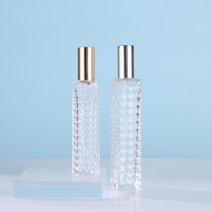 थोक कस्टम खाली ग्लास इत्र की बोतलें 20 मिलीलीटर 35 मिलीलीटर अनियमित आकार लक्जरी ब्रांड पैकेजिंग के लिए पंप स्प्रेयर के साथ - Product Image 6