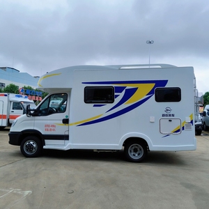 Autocaravana de la Marca Italiana <span class=keywords><strong>IVECO</strong></span>, Casa Rodante Móvil para Viajes Largos con Conducción Cómoda y Experiencia de Vida en Movimiento - Product Image 3