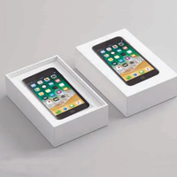Couvercle personnalisé et boîte d'emballage de téléphone portable smartphone en carton basd pour téléphone portable