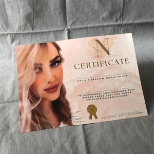 Tùy chỉnh in lá vàng A3/A4/A5 Thẻ quà tặng giấy chứng nhận 300gsm độ dày 3 loại giấy các tông Kraft tráng nghệ thuật cho doanh nghiệp - Product Image 6