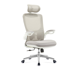 <span class=keywords><strong>Silla</strong></span> de Oficina Ergonómica Moderna, Totalmente de Malla, Respaldo Alto Ajustable, Base de Nailon, Giratoria, con Ruedas, para Hotel y Oficina - Product Image 1