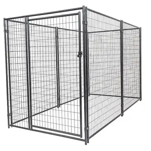 50x100 mm hole dog house cheap welded wire mesh 6*9*6 ft dog kennel