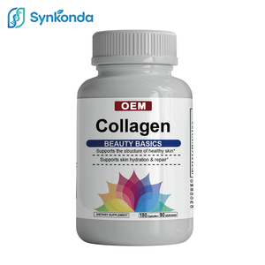 ซินคอนด้า โออีเอ็ม คอลลาเจน ไทป์ <span class=keywords><strong>1</strong></span> <span class=keywords><strong>2</strong></span> อาหารเสริมสำหรับผู้ใหญ่ วิตามินซี 180 แคปซูล 90 หน่วยบริโภค บำรุงผิว ช่วยซ่อมแซม บำรุงกระดูกและข้อต่อ - Product Image 1