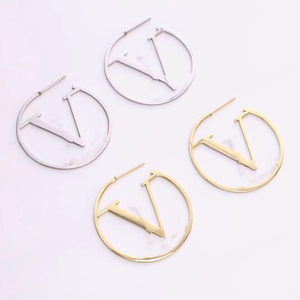 Pendientes de Diseño de Lujo en Oro de 18k para Mujer, Joyería de Moda con Forma de Lágrima - Product Image 3