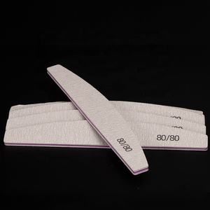 Papel de arena japonés profesional de alta calidad, 80 limas de mano, fuerte reciclaje, lavable, media luna - Product Image 2