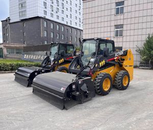 प्रसिद्ध ब्रांड स्किड स्टीड लोडर xc760k 1.1टन रेटेड लोड 0.6m m m cid क्षमता 55.8kw पावर व्हील स्किड स्टीयरिंग लोडर - Product Image 6