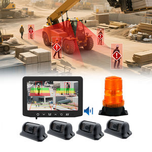 24V Grande Construção Carregador Escavadeira Empilhadeira Pedestre Sistema de Aviso Proximidade AI Câmera Blind Spot <span class=keywords><strong>Car</strong></span> Light Acessórios - Product Image 1
