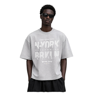 T-shirt pour homme en coton et élasthanne imprimé de qualité supérieure avec logo personnalisé, vente en gros, livraison rapide, options d'emballage personnalisées, tout neuf - Product Image 1