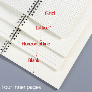 Cuaderno de lino A5 Kawaii lindo coreano, carpeta reutilizable, papel de negocios impreso, almohadilla legal, regalo promocional en blanco - Product Image 4