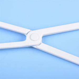 Pinzas Médicas Estériles de Plástico Suyang de 25 cm, Instrumento Desechable para Muestreo con Certificación CE, Color Blanco - Product Image 1