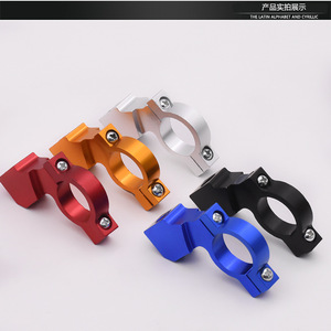 Aluminum Alloy Rearview <b>Mirror</b> Mount 10mm 8mm Clamp For Motorcycle Street Off-road Upgrade <b>Bracket</b> - Product Image 5