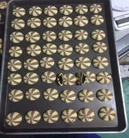 Machine à former des biscuits fourrés LONGYU SV-208A à commande PLC, ligne de production de biscuits fourrés à grande vitesse pour les boulangeries