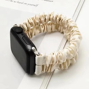 <span class=keywords><strong>Bracelet</strong></span> élastique double scrunchie pour <span class=keywords><strong>femme</strong></span>, <span class=keywords><strong>bracelet</strong></span> de montre pour <span class=keywords><strong>Apple</strong></span> <span class=keywords><strong>Watch</strong></span>, 38, 40, 41, 42, 44, 45, 49 mm, pour iWatch <span class=keywords><strong>SE</strong></span> Series 8, 7, 6, 5 - Product Image 5