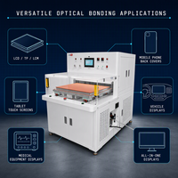 Laminateur sous vide SCA OCA personnalisé, plateforme 500x700mm avec couvercle anti-poussière pour le collage de films flexibles / couches polarisantes