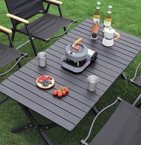 Modern Design Furniture Portable Outdoor <b>Table</b> <b>Chairs</b> for Camping Picnic <b>Dining</b> Beach Use Durable Iron Metal - Product Image 3