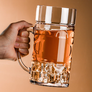 Jarra de <span class=keywords><strong>Cerveza</strong></span> Acrílica de 1 Litro, Irrompible, Jarra de Plástico de 32 oz con Asa - Product Image 4