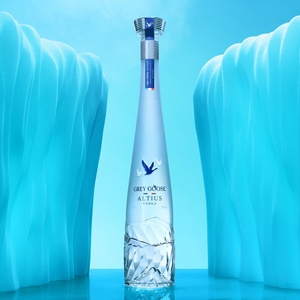 Có thể tái chế Frosted chai thủy tinh nước có ga với nắp rỗng nước giải khát chai soda cho trà & Tequila Sử dụng phát ra tia lửa thiết kế - Product Image 1