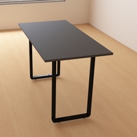 Pieds en métal en fonte au design moderne avec quincaillerie en acier inoxydable pour salle à manger, cuisine, armoire d'hôtel ou table basse