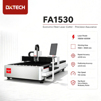 Machine de découpe laser à fibre industrielle 1500W 2000W 1530 3000W avec 5% de réduction pour tôles en acier inoxydable