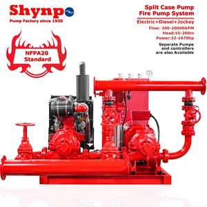 יצרן משאבות כיבוי אש חשמליות SHYNPO <span class=keywords><strong>ED</strong></span> NFPA 20 משאבות מים לכיבוי אש מערכות משאבות כיבוי אש - Product Image 6