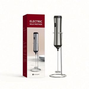 Mousseur à lait électrique portatif moderne et écologique, mini fouet à café ABS, vente chaude - Product Image 1