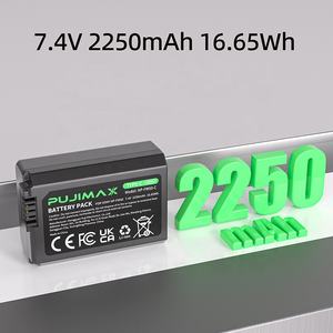แบตเตอรี่ดิจิตอลแบบชาร์จได้ PUJIMAX 1 ก้อน 7.4V 2250mAh รุ่น NP-FW50 ช่องเสียบ Type-C สำหรับกล้อง <span class=keywords><strong>Sony</strong></span> <span class=keywords><strong>Alpha</strong></span> A7 <span class=keywords><strong>II</strong></span> A7M2 A7R <span class=keywords><strong>II</strong></span> A7RM2 A7S <span class=keywords><strong>II</strong></span> A7SM2 - Product Image 3