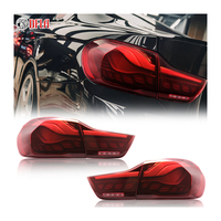 Feux arrière LED Gen2 Dragon Scale style M4 GTS pour BMW Série 4 F32 F36 F82 F83 2013-2018, clignotants séquentiels, lentille rouge