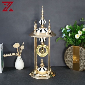 Nhà Máy Giá Rẻ Giá Vui Bàn Tối Giản Đồng Hồ Vàng Kim Loại Bảng Đồng Hồ - Product Image 4