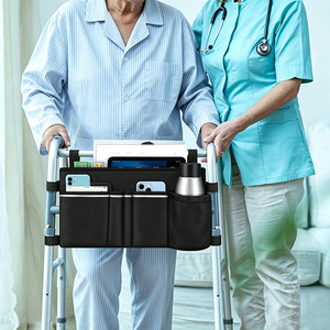 Patient <b>Walker</b> Storage Bag Detachable Multi Pockets Organizer for Injured <b>Elderly</b> Seniors Mobility Aid <b>Walker</b> Organizer Tote Bag - Product Image 6
