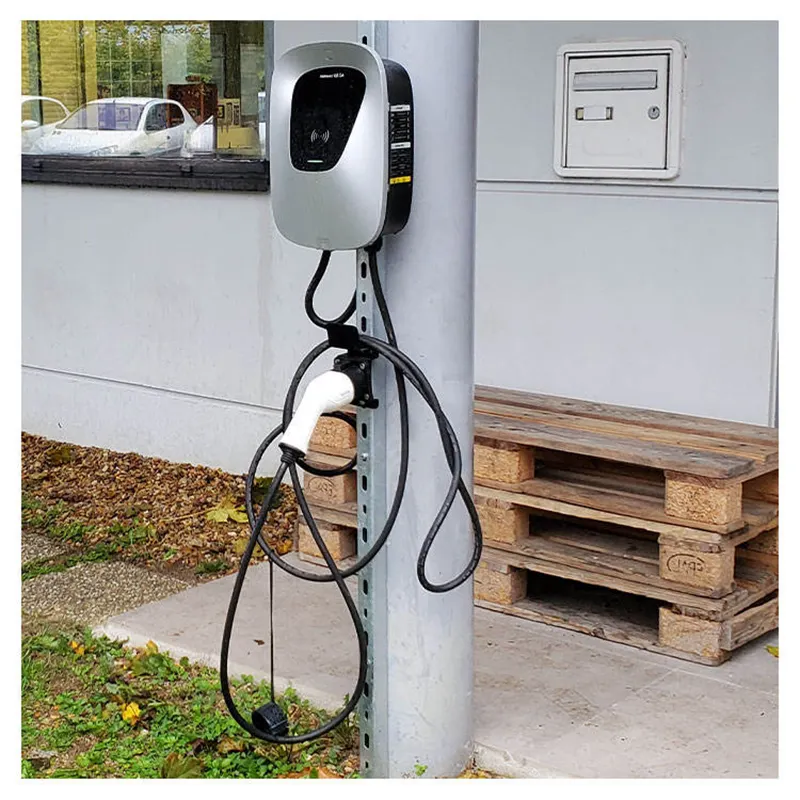 level 2 Europe 32A 230V type 2 ac ev charger easy install wallbox 22kw with IP55 protection