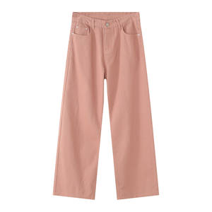 Pantaloni larghi da <span class=keywords><strong>uomo</strong></span> <span class=keywords><strong>Jeans</strong></span> da <span class=keywords><strong>uomo</strong></span> dalla vestibilità rilassata lavati <span class=keywords><strong>Jeans</strong></span> Oversize a gamba dritta all'ingrosso - Product Image 3
