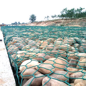 High Quality Hot Dip Galvanized Hexagonal <strong>Gabion</strong> Wire Mesh Fencing Box Stone Cages Galfan <strong>Gabion</strong> Basket Retaining Wall <strong>Fence</strong> - Product Image 1