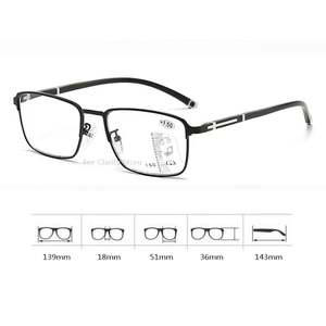 Gafas de Lectura Progresivas Multifocales Fotocromáticas Anti Luz Azul para Hombres de Negocios al por Mayor - Product Image 3