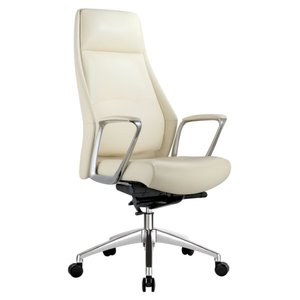 Silla de oficina moderna y cómoda de cuero 36019-1902C/BA - Product Image 6