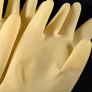 ถุงมือยางแบบถักเนื้อเงา บรรจุแยกชิ้น สำหรับงานจัดเลี้ยง ครัว ทำความสะอาด กันน้ำ หนา ทนทาน - Product Image 3