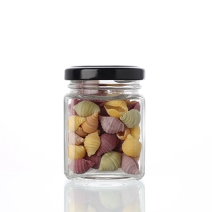 50 80 100, 200, 280, 380, 500, 730 ml hermético cuadrado jarra de vidrio hexagonal miel con tapa - Product Image 3
