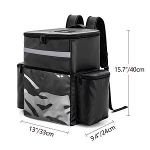 Sac de livraison de nourriture Best Choice, isolé, imperméable, sac de livraison à emporter, design robuste pour les motards et les cyclistes - Product Image 5