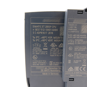 CPU d'origine 1512SP-1 6ES7512-1DK01-0AB0 Unité centrale de traitement (CPU) d'automatisation industrielle PLC en stock - Product Image 6