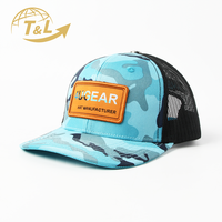 Casquettes de baseball 4UGEAR personnalisées à 5 panneaux avec patch brodé, casquettes trucker en maille, casquettes snapback, 100% polyester, mode homme