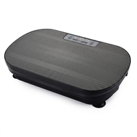 Plateforme vibrante intelligente : Plateforme de renforcement musculaire et de tonification du tronc à haute intensité. Shaker de fitness à domicile ultra-fin et silencieux avec télécommande.
