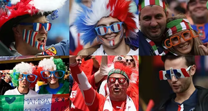 Lunettes de soleil personnalisées avec drapeau de festival, thème national, logo personnalisé, cadeaux promotionnels pour hommes ou femmes - Product Image 5