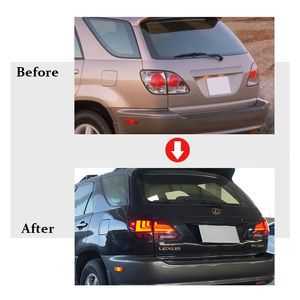 Zhengwo factocy Led Đuôi đèn cho Lexus RX300 1998 2002 hoạt hình tùy chỉnh dừng đèn phanh ánh sáng phía sau đèn - Product Image 2