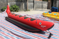 Bateau banane gonflable personnalisé 5 personnes poisson volant gonflable pour le surf