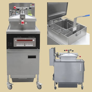 <span class=keywords><strong>Friteuse</strong></span> à pression à gaz/électrique de qualité commerciale en acier inoxydable 25L pour KFC Canard et poulet frit - Product Image 2
